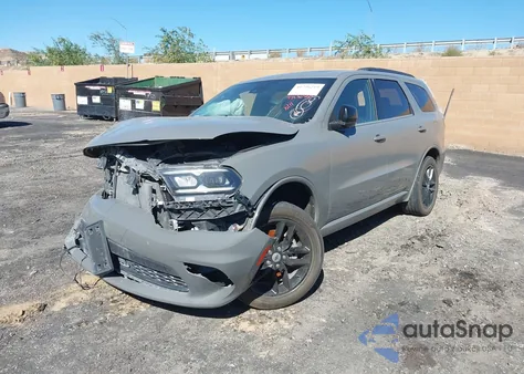 2023 Dodge Durango Gt Plus Awd из США, поврежденный, VIN 1C4RDJDG7PC588321